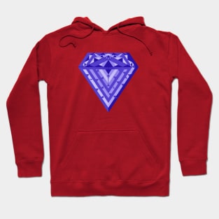 Blue diamond Hoodie